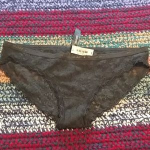 VS lace culotte bikini